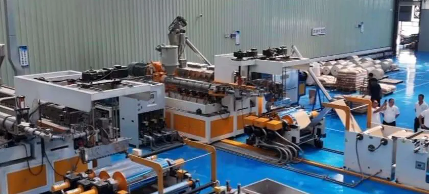 Bamboo-fiber material production line